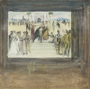 Bozzetto della Consacrazione della Copla